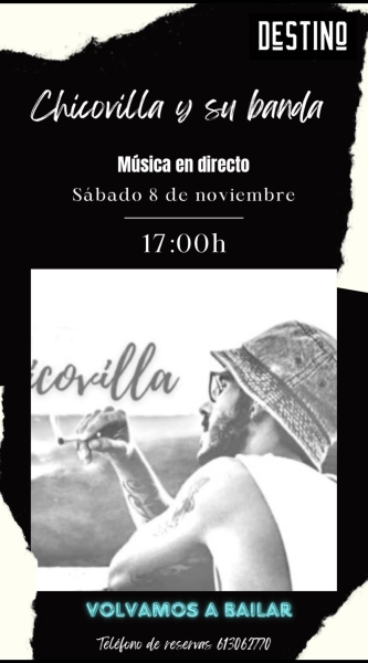 Actuacion Chicovilla Destino 8 Noviembre