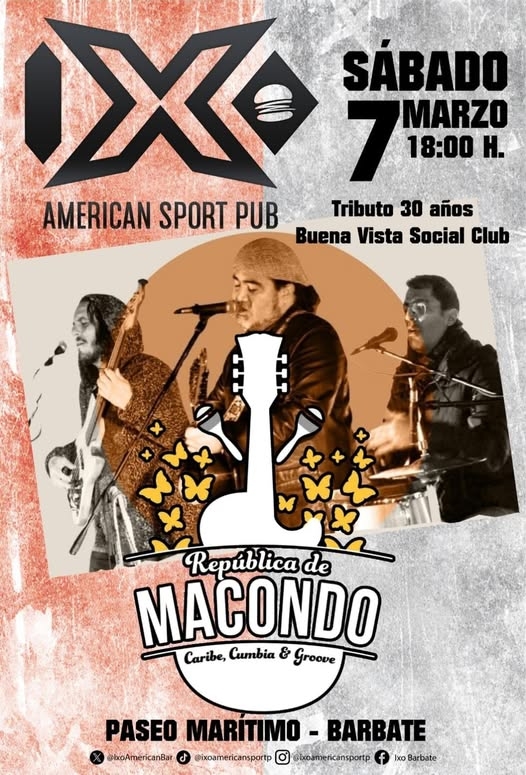 Actuacion de la Republica de Macondo. IXO Barbate. 7 marzo