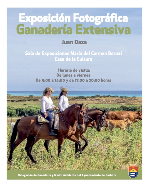 Exposicion fotografica Ganaderia extensiva Casa de la Cultura
