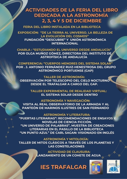 Feria del libro dedicada a Astronomia