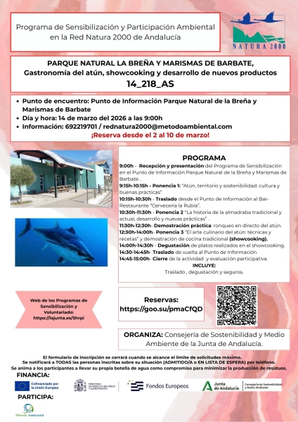 Gastronomia del Atun showcooking y desarrollo de nuevos productos