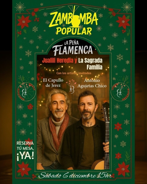 I Zambomba Popular con Jualili Heredia y Sagrada Familia