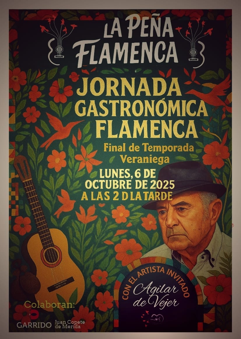 Jornada Gastronomica flamenca pena flamenca 6 octubre