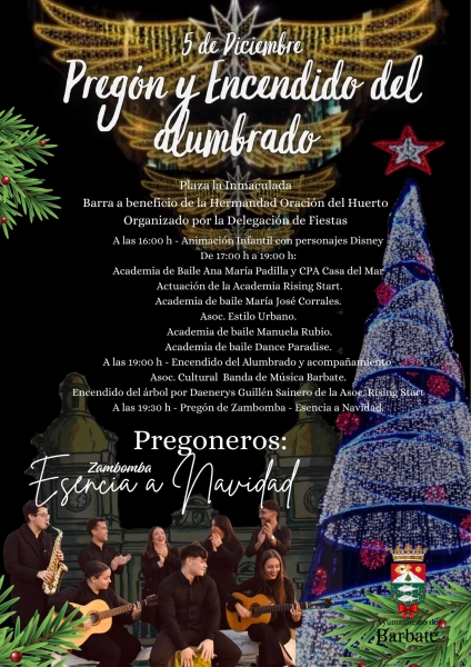 Pregon y encendido del alumbrado