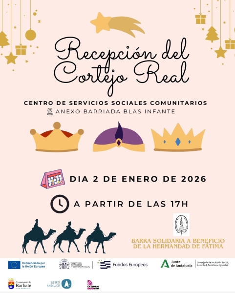 Recepcion del Cortejo Real