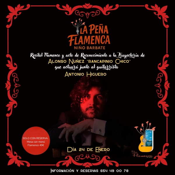 Recital Flamenco con Rancapino Chico y Antonio Higuero