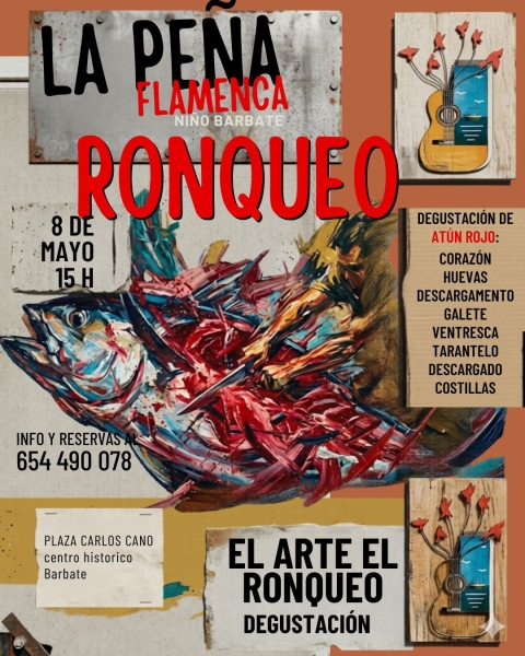 ronqueo degustacion. Pena Flamenca